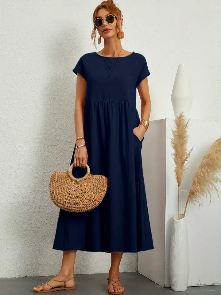 Ursina™ | Vestito Midi Fluido