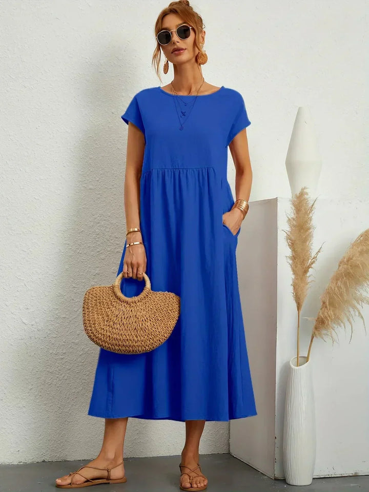 Ursina™ | Vestito Midi Fluido