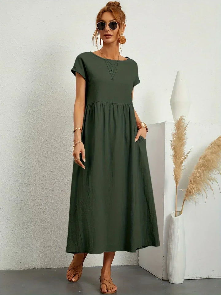 Ursina™ | Vestito Midi Fluido