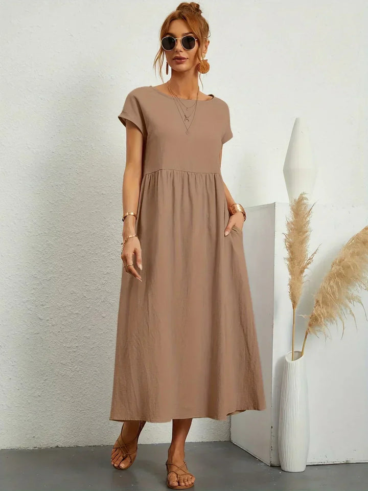 Ursina™ | Vestito Midi Fluido