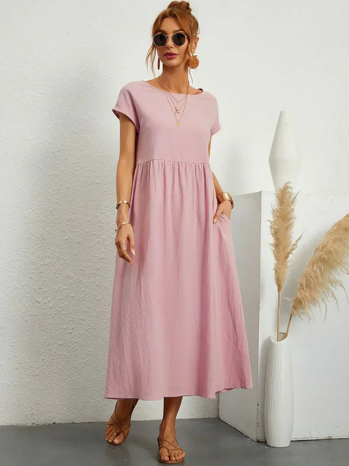 Ursina™ | Vestito Midi Fluido