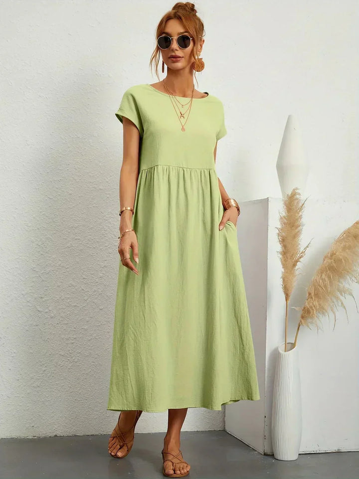 Ursina™ | Vestito Midi Fluido