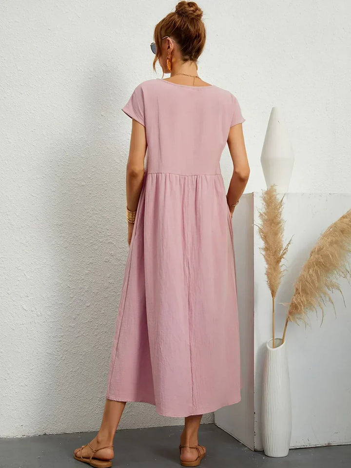 Ursina™ | Vestito Midi Fluido