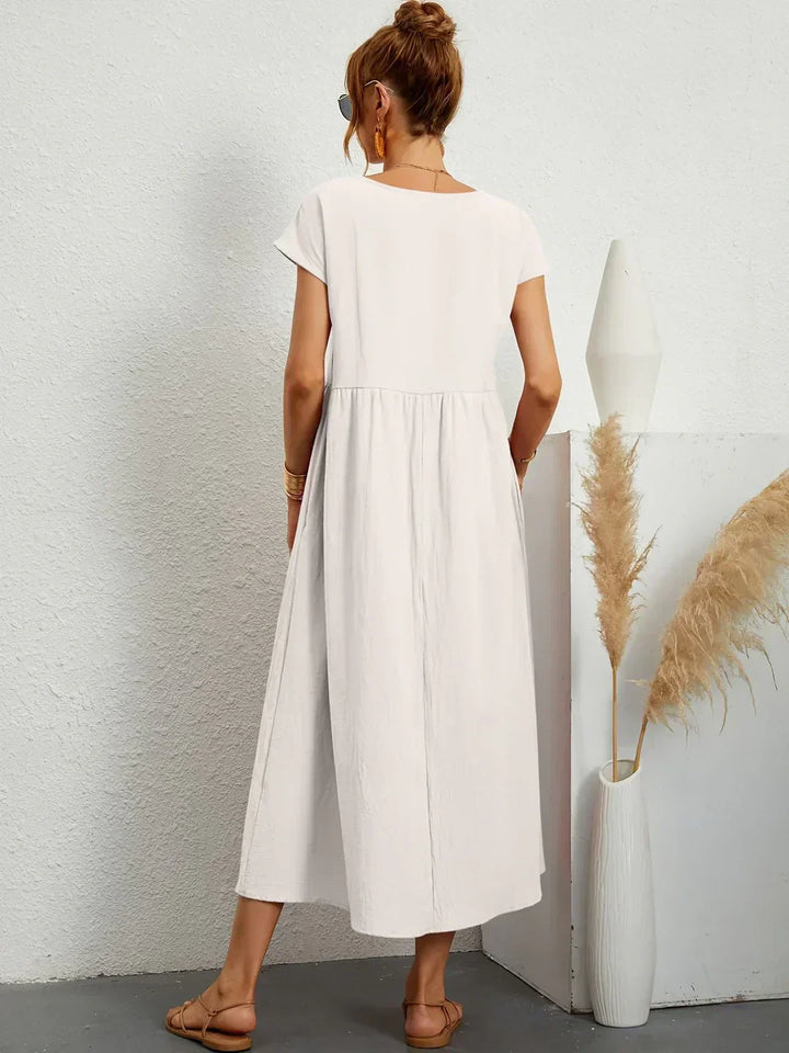 Ursina™ | Vestito Midi Fluido