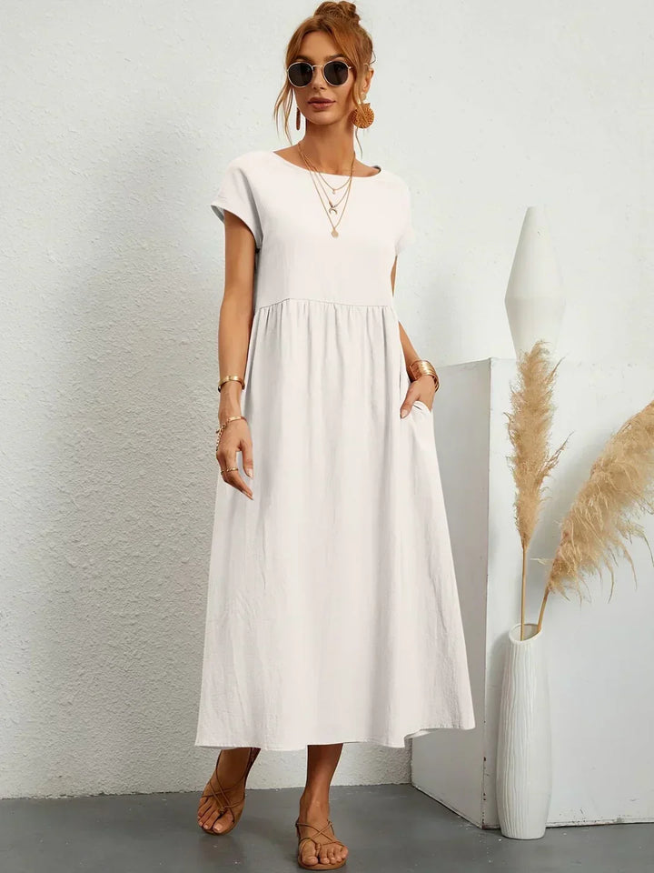 Ursina™ | Vestito Midi Fluido