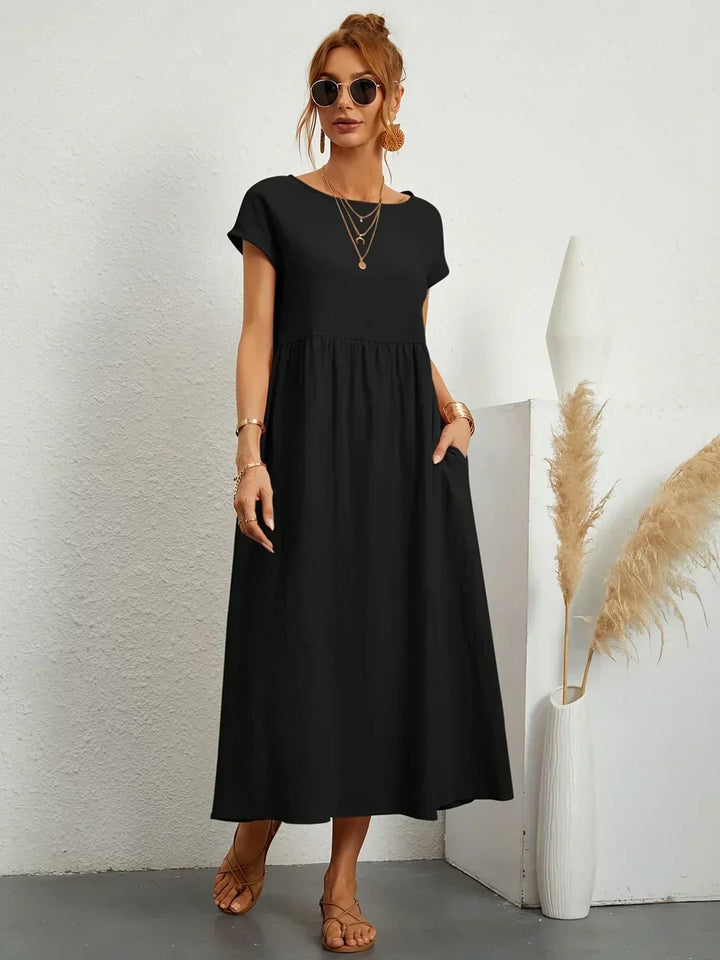 Ursina™ | Vestito Midi Fluido