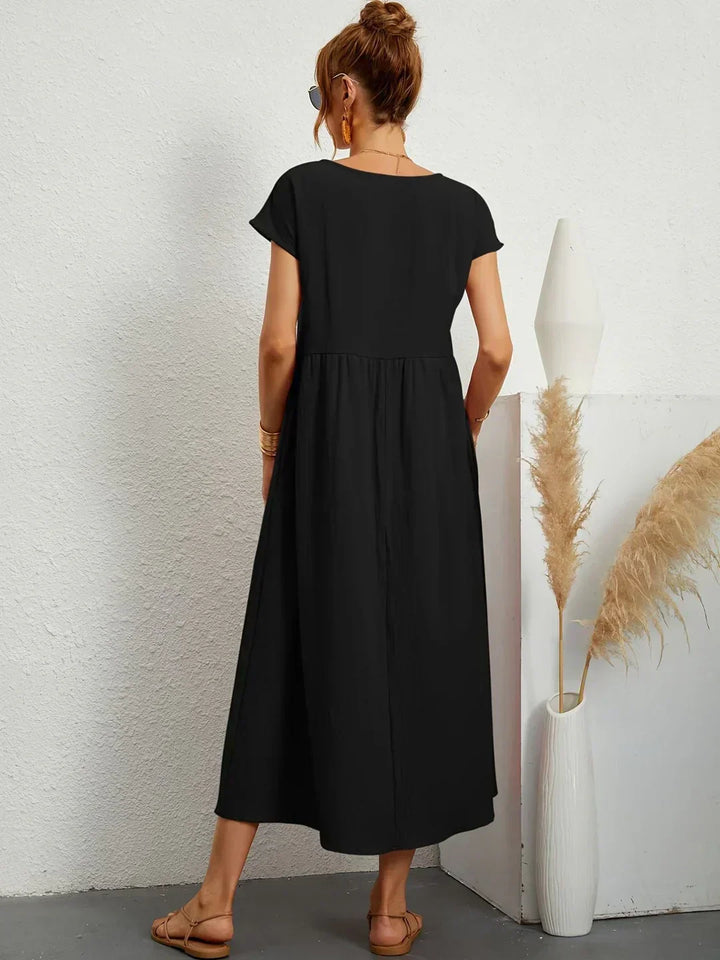 Ursina™ | Vestito Midi Fluido