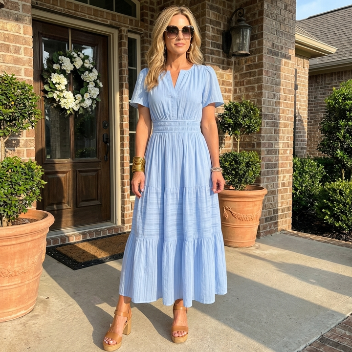 Elira Abito Maxi Flusso Casual