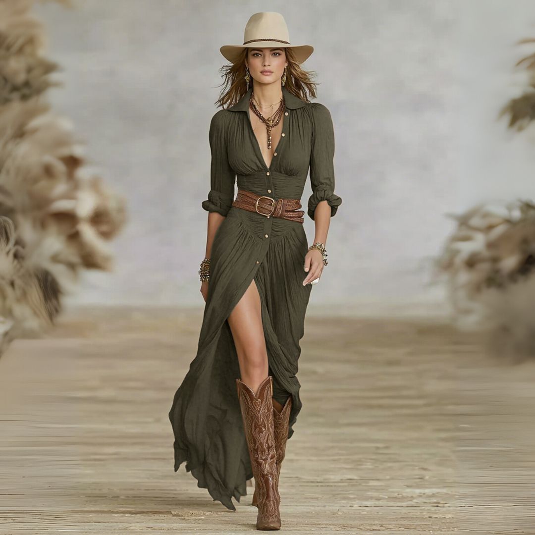 Sara - Abito Maxi Chic