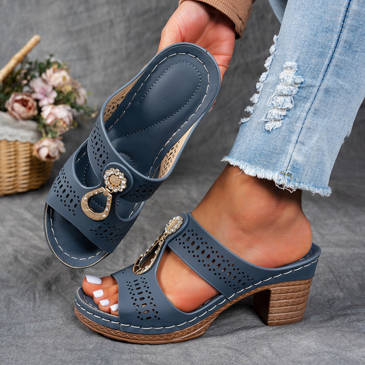 Isabella™ | Sandali Ortopedici Confortevoli con Tacco Alto