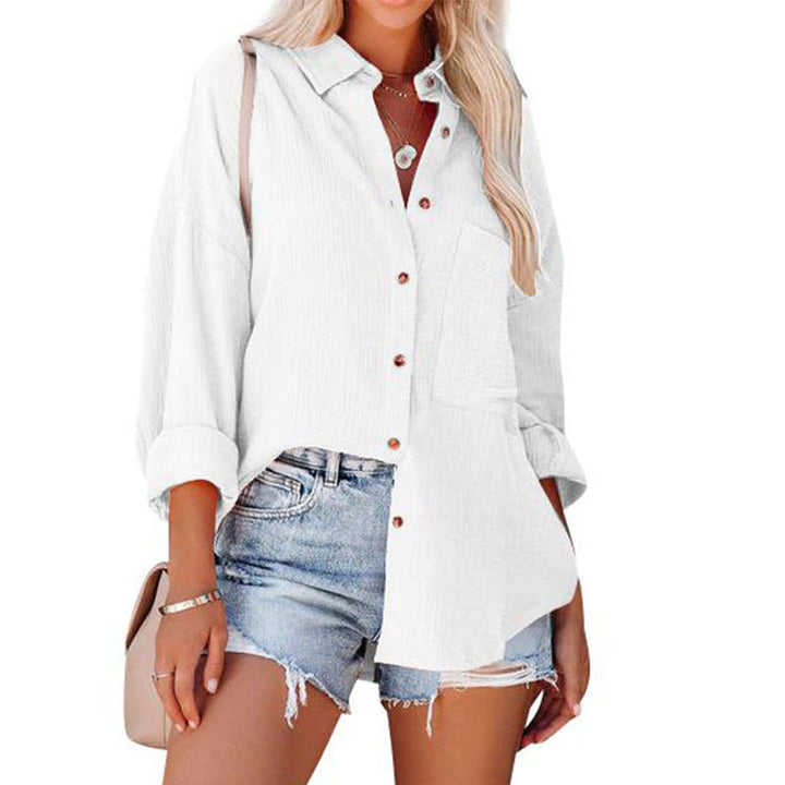MADELYN | Blusa Casual con Bottoni e Maniche Lunghe