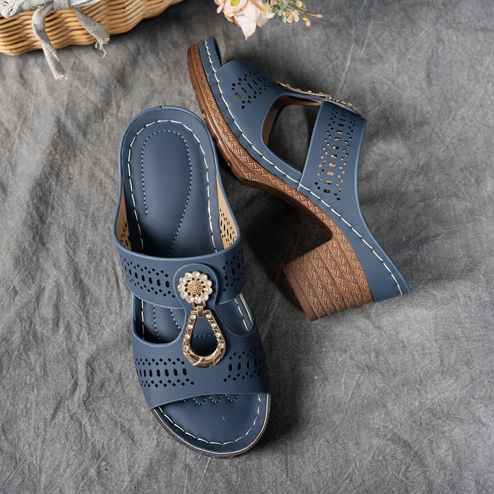 Isabella™ | Sandali Ortopedici Confortevoli con Tacco Alto