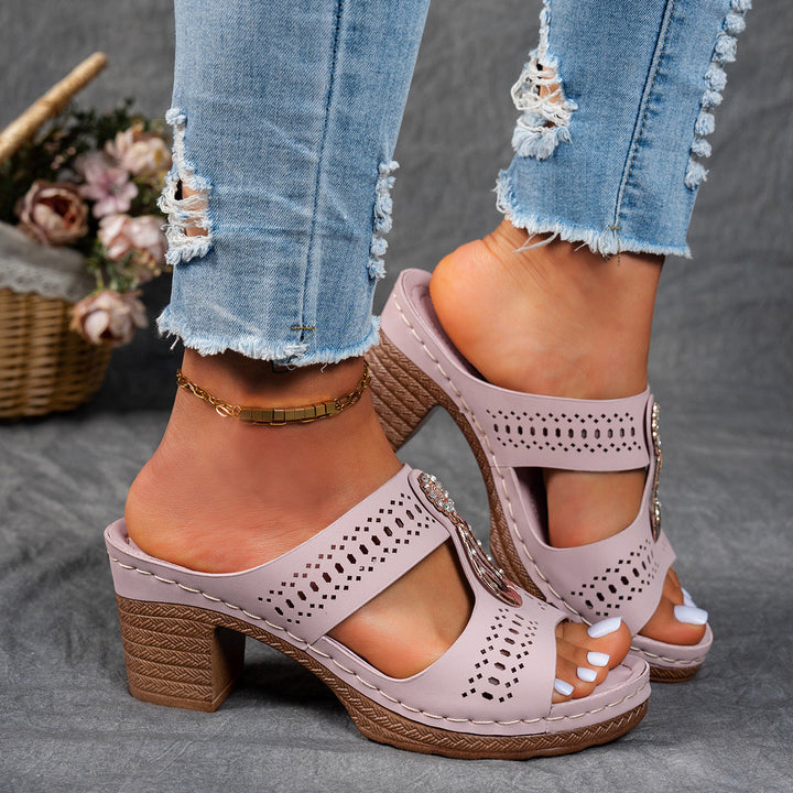 Isabella™ | Sandali Ortopedici Confortevoli con Tacco Alto