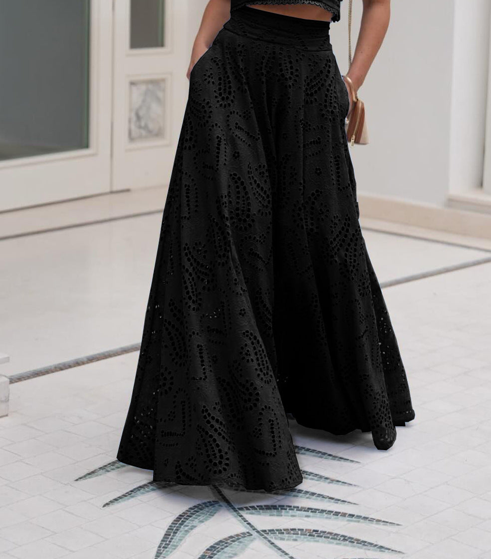 Linda | Abito Flowy Eyelet da Donna