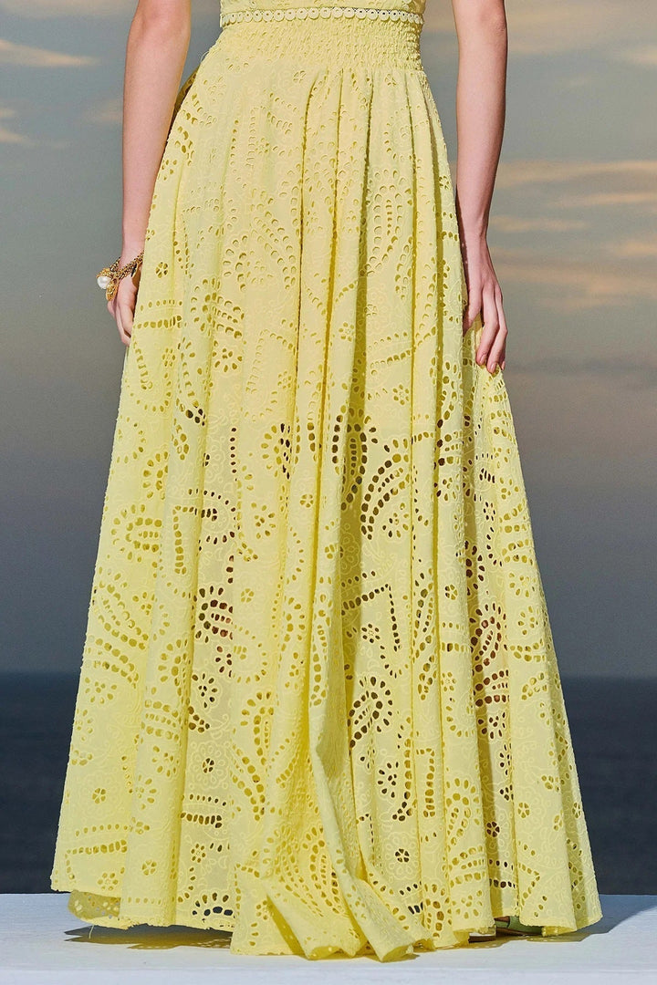 Linda | Abito Flowy Eyelet da Donna