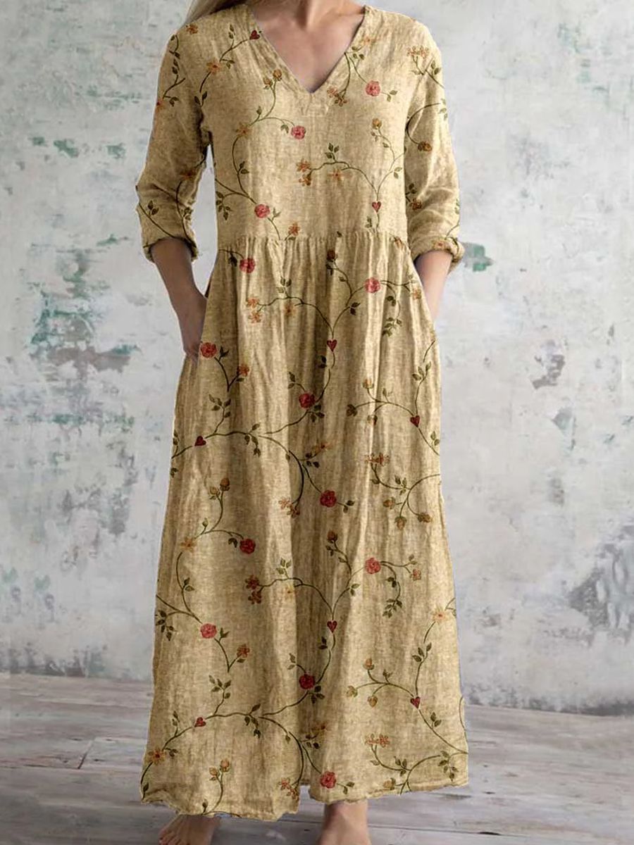 Galina™ | Vestito Vintage Chic