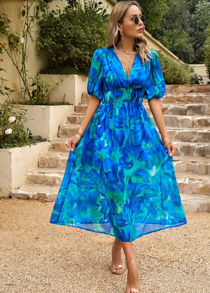 Isla – Abito Floreale Elegante