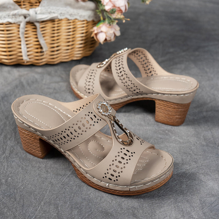 Isabella™ | Sandali Ortopedici Confortevoli con Tacco Alto