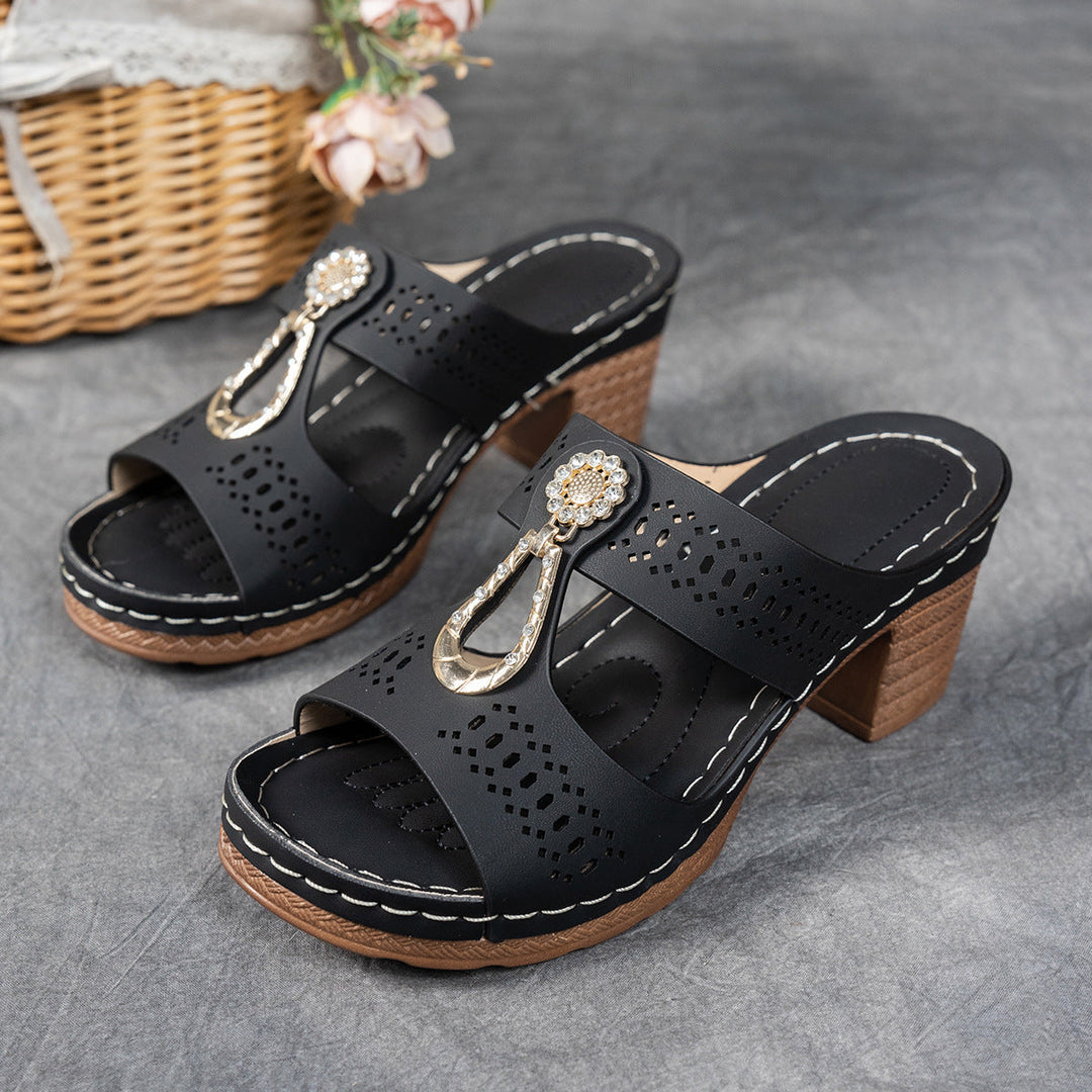 Isabella™ | Sandali Ortopedici Confortevoli con Tacco Alto