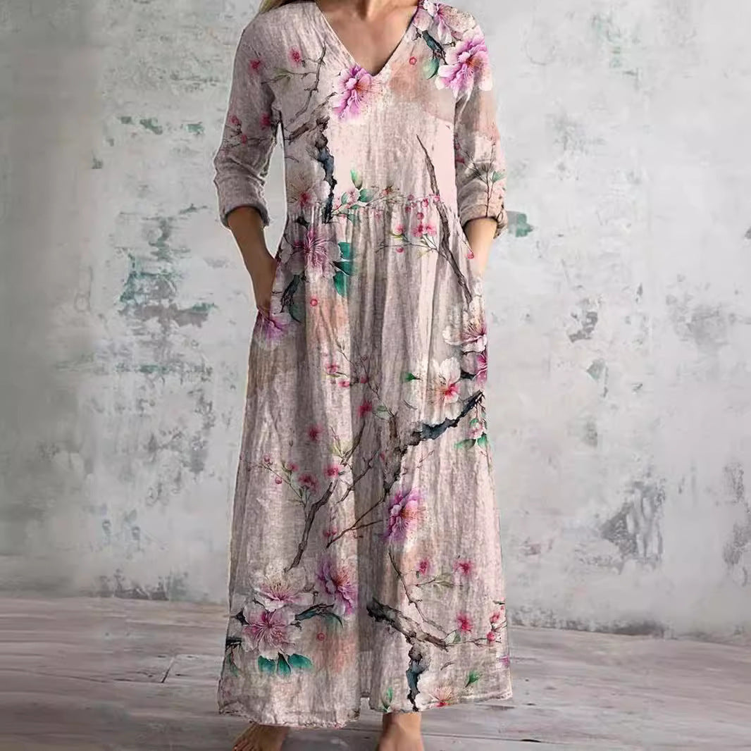 Galina™ | Vestito Vintage Chic