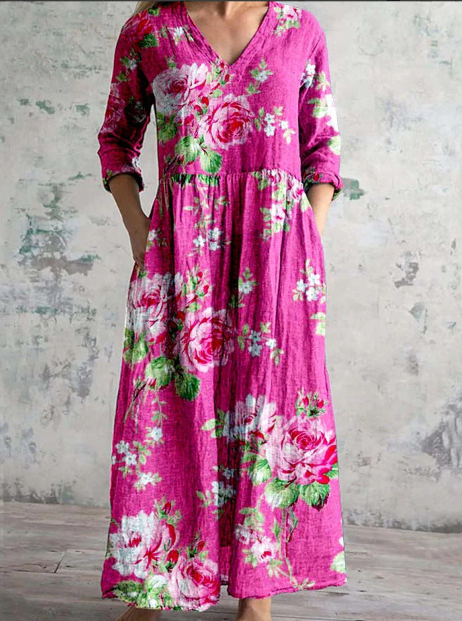 Galina™ | Vestito Vintage Chic