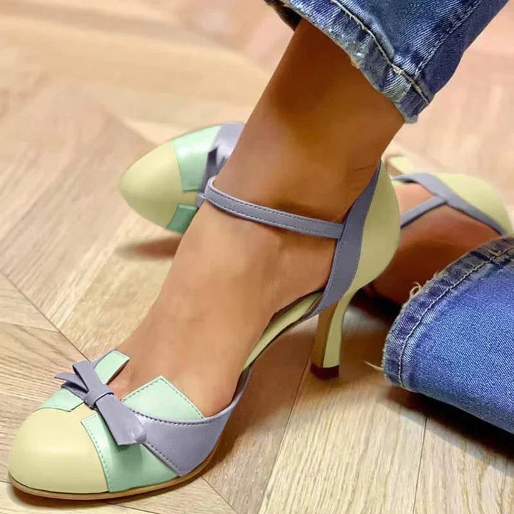 ELANA | Elegante Décolleté con Tacco Alto e Comfort Incomparabile