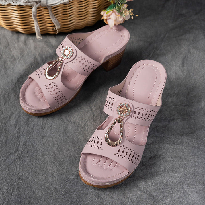 Isabella™ | Sandali Ortopedici Confortevoli con Tacco Alto