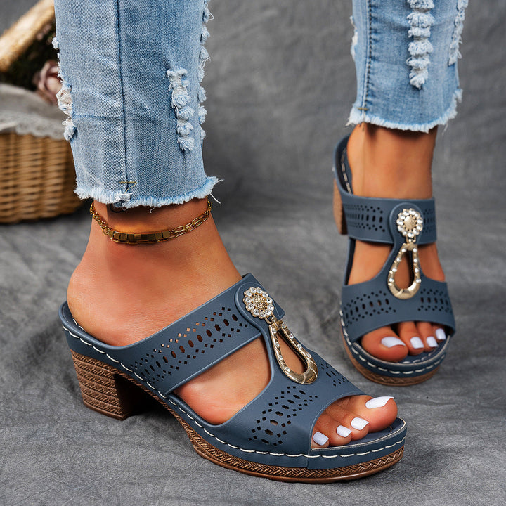 Isabella™ | Sandali Ortopedici Confortevoli con Tacco Alto