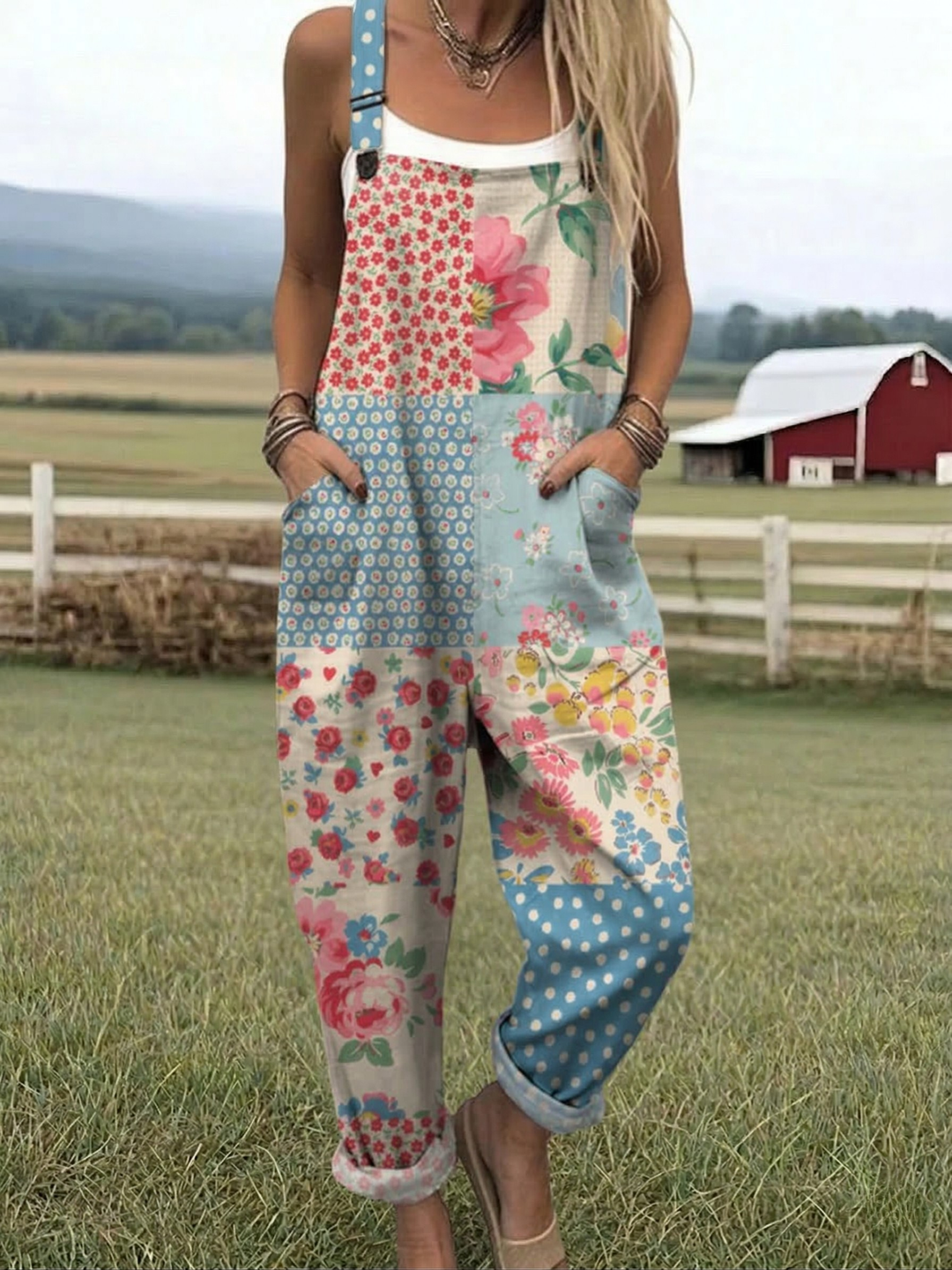 Frigg | Tuta Patchwork Blossom