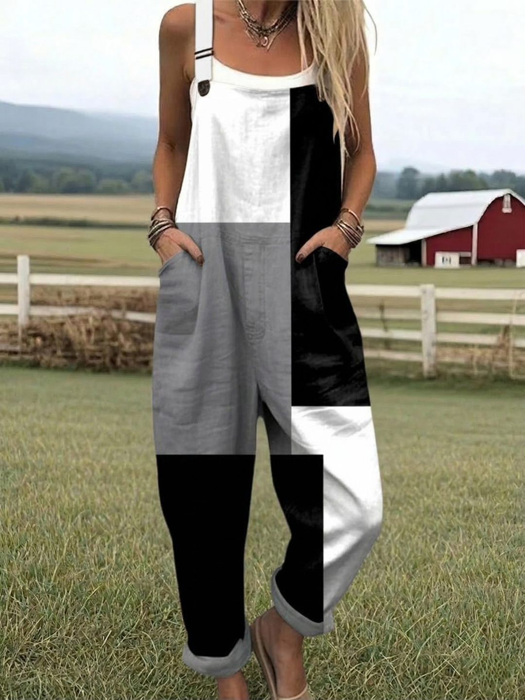 Filippa | Tuta Relaxed Colorblock