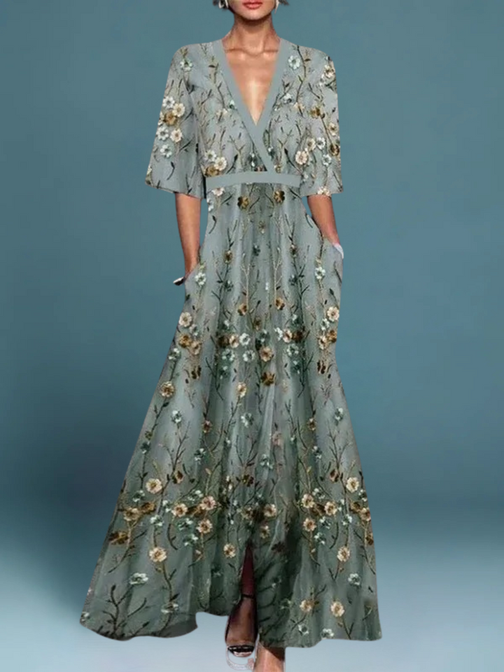 Helena™ | ABITO FLORALE ELEGANTE