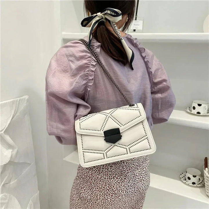 Elegante Borsa a Spalla in Pelle PU - Stile alla Moda