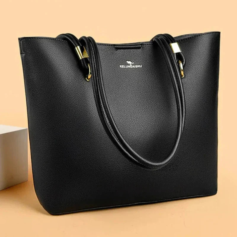 AVERY™ | BORSA A MANO IN PELLE ELEGANTE
