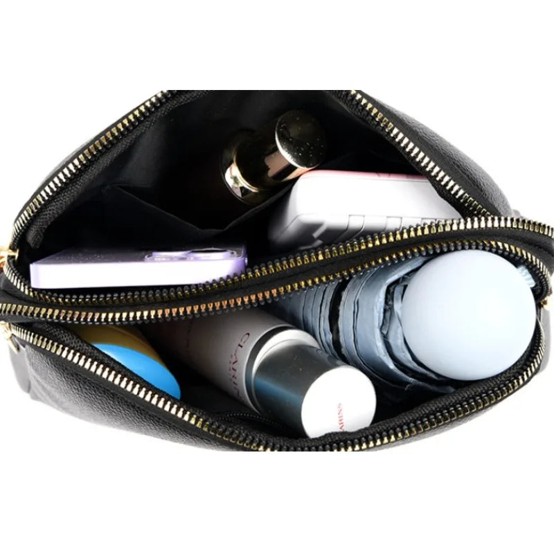 Borsa a Spalla Elegante in Pelle di Lusso per Donne