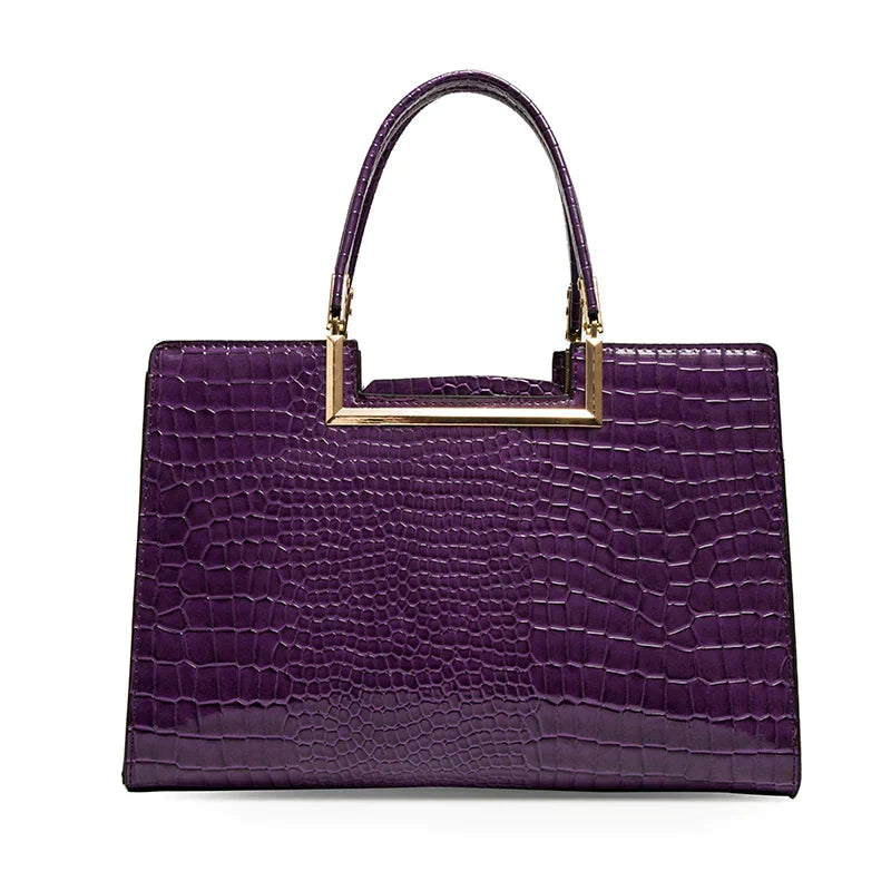 Set Borsa e Portafoglio in Pelle