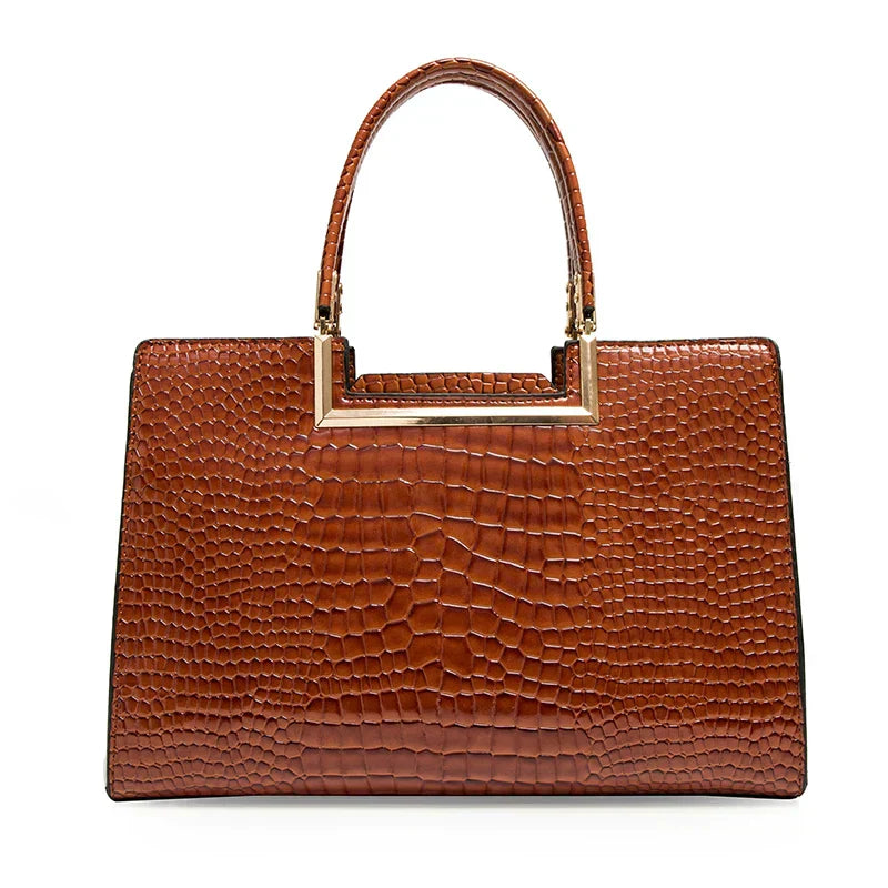 Set Borsa e Portafoglio in Pelle