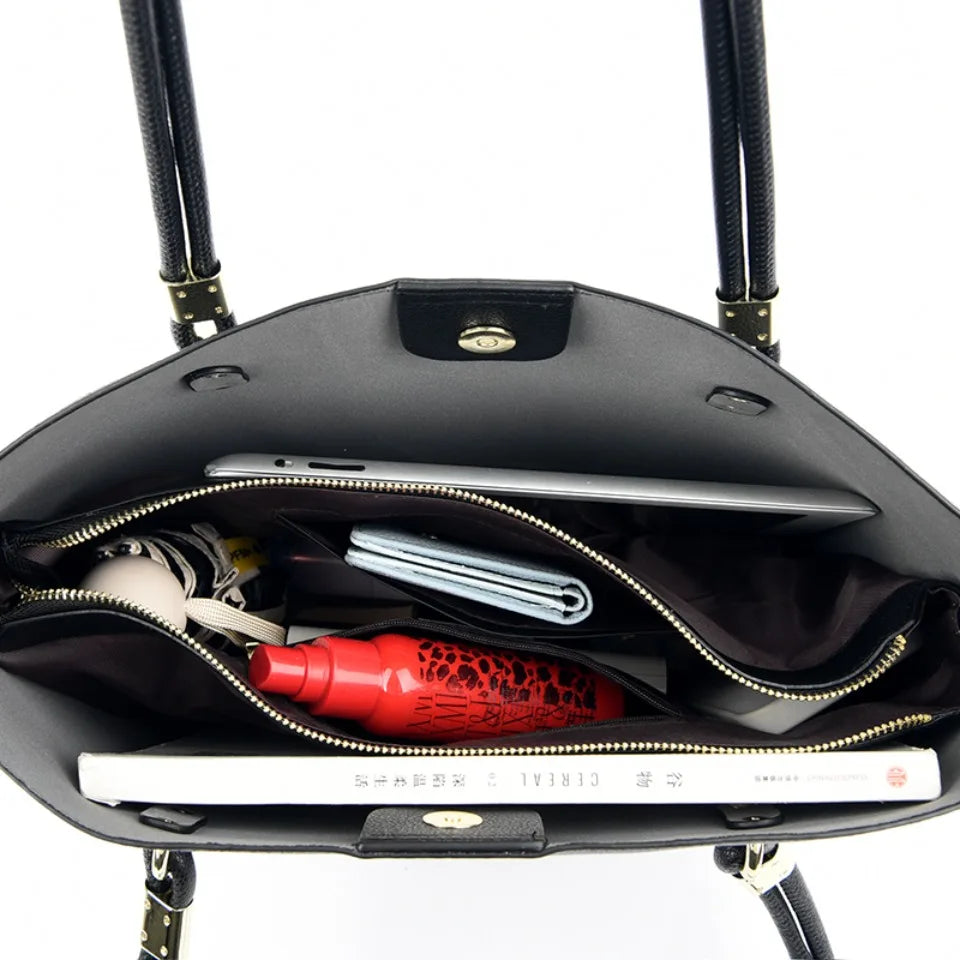 AVERY™ | BORSA A MANO IN PELLE ELEGANTE