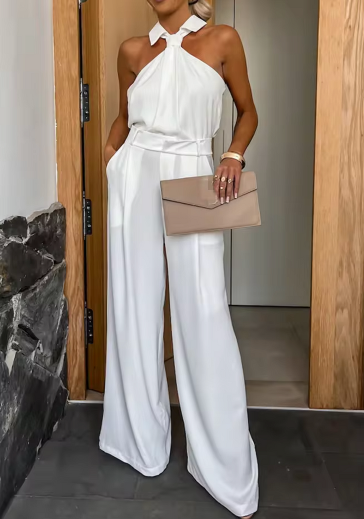 Christabel | Tuta Elegante con Gambe Ampie