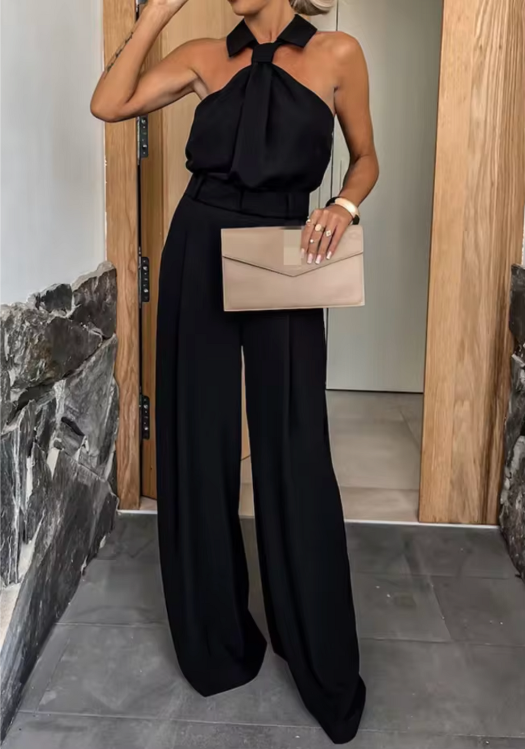 Christabel | Tuta Elegante con Gambe Ampie