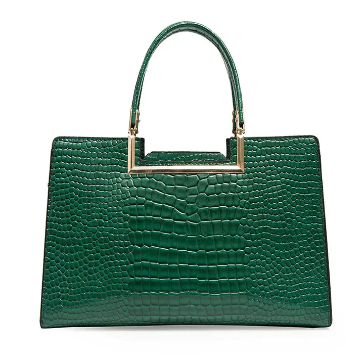 Set Borsa e Portafoglio in Pelle