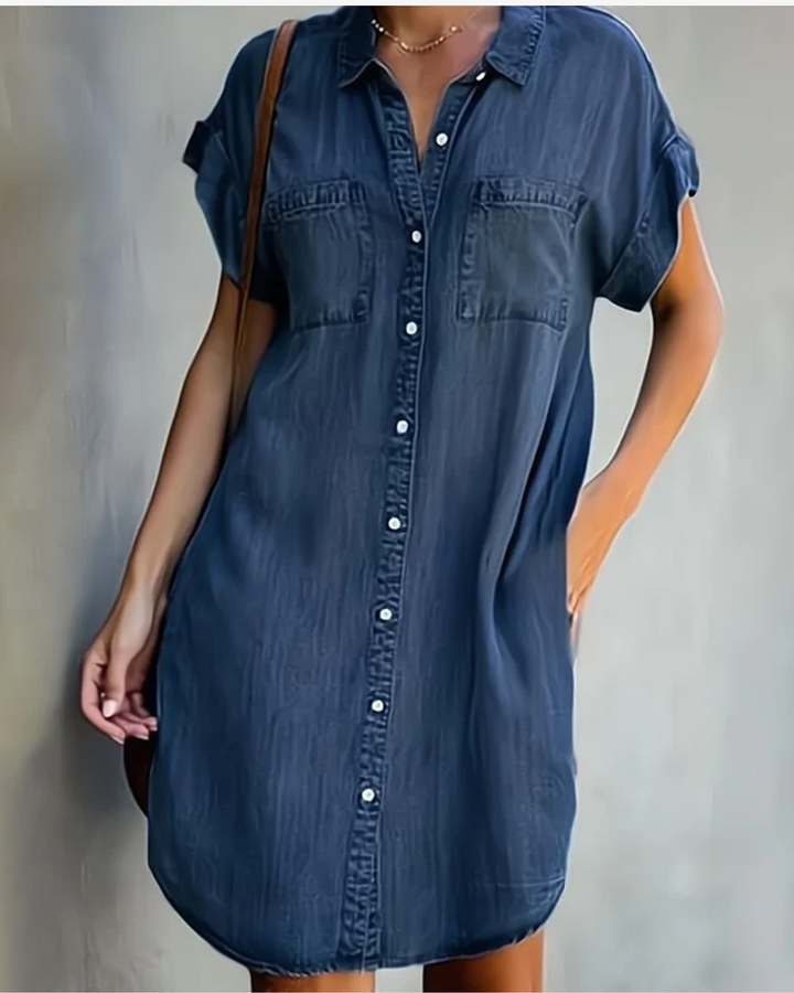 ELENORE - Abito in Denim