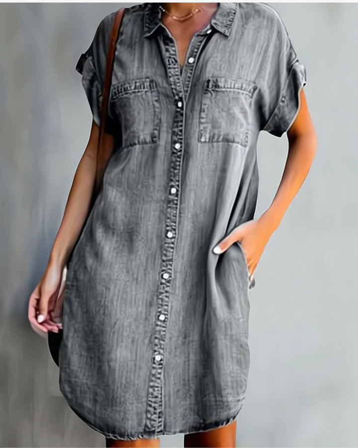 ELENORE - Abito in Denim