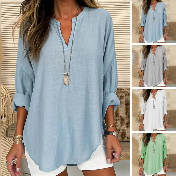 PENELOPE | Blusa in stile lino
