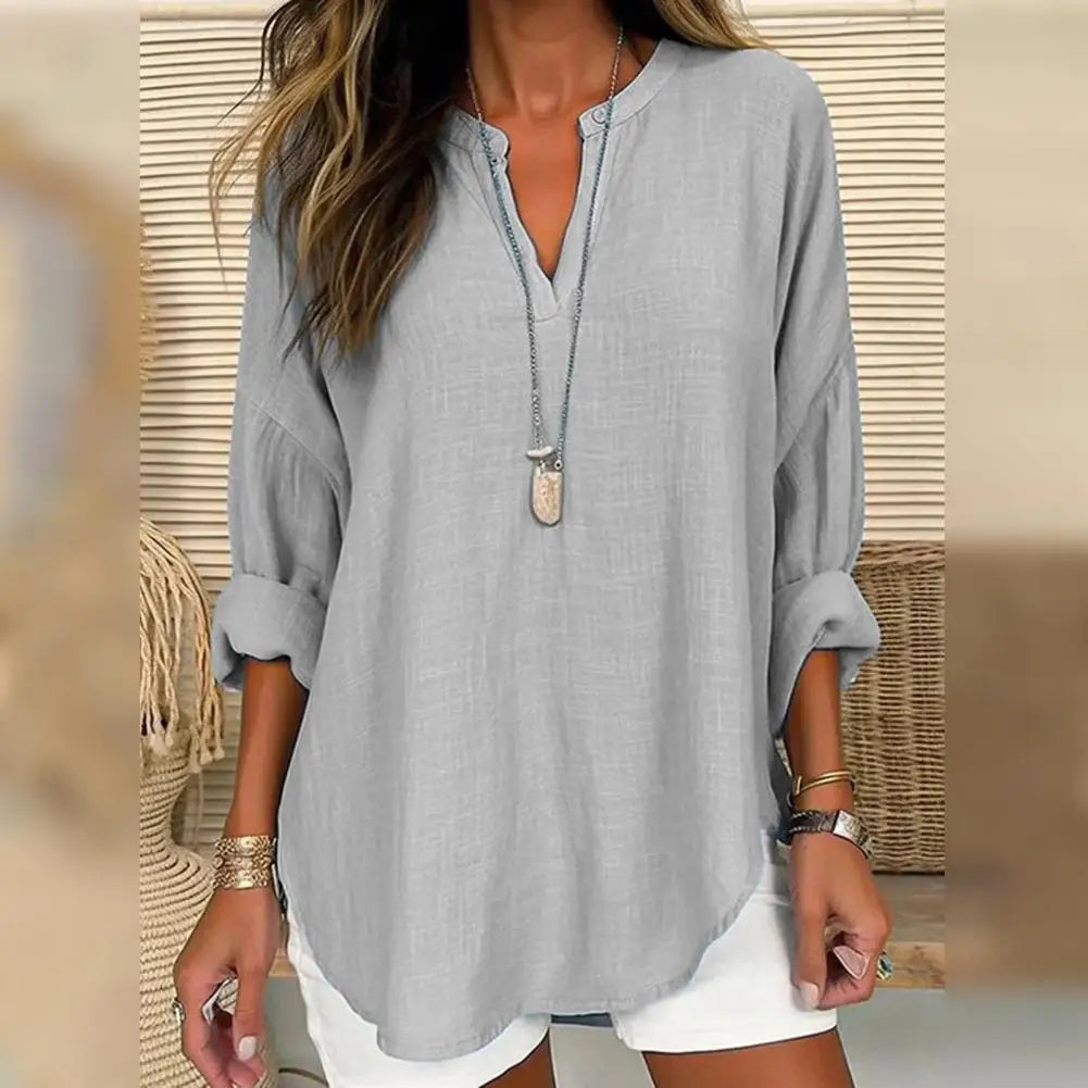 PENELOPE | Blusa in stile lino