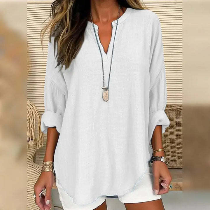 PENELOPE | Blusa in stile lino