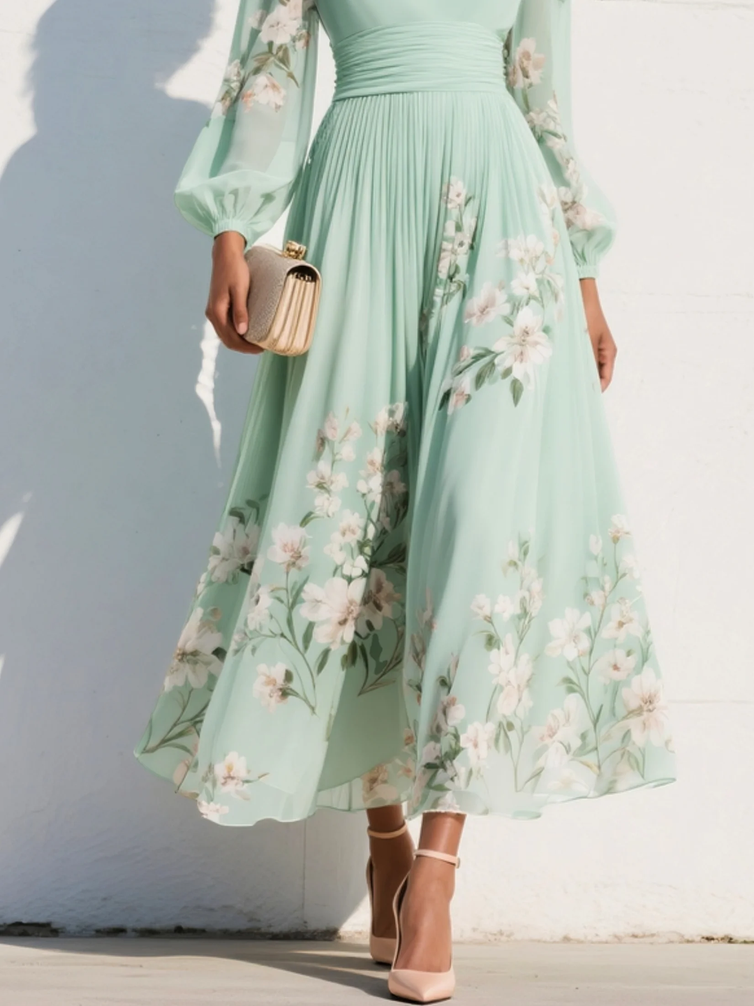 Abito Midi Amelira Bloom