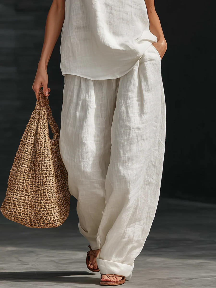 Zoë™ - Set senza maniche con pantaloni larghi