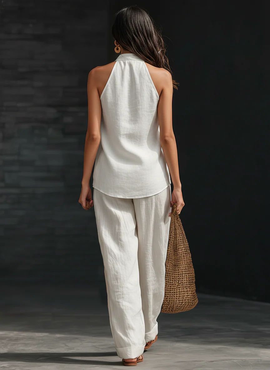 Zoë™ - Set senza maniche con pantaloni larghi
