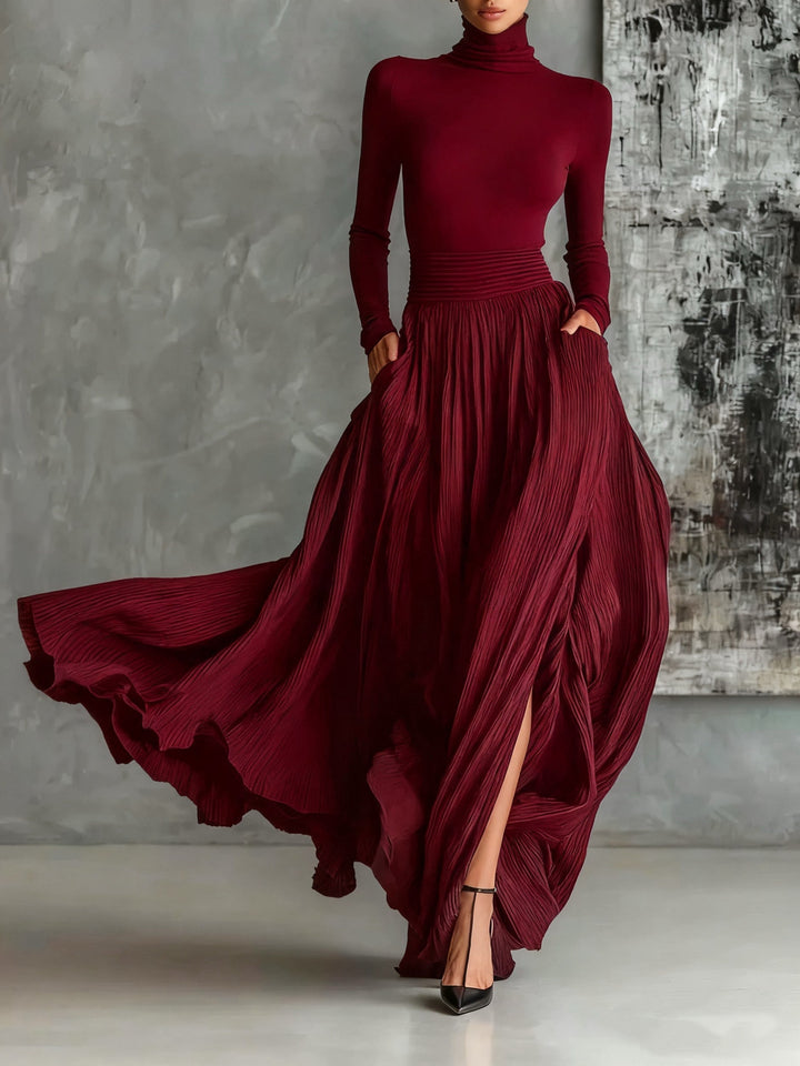 Eva™ - Set Elegante con Gonna Plissettata