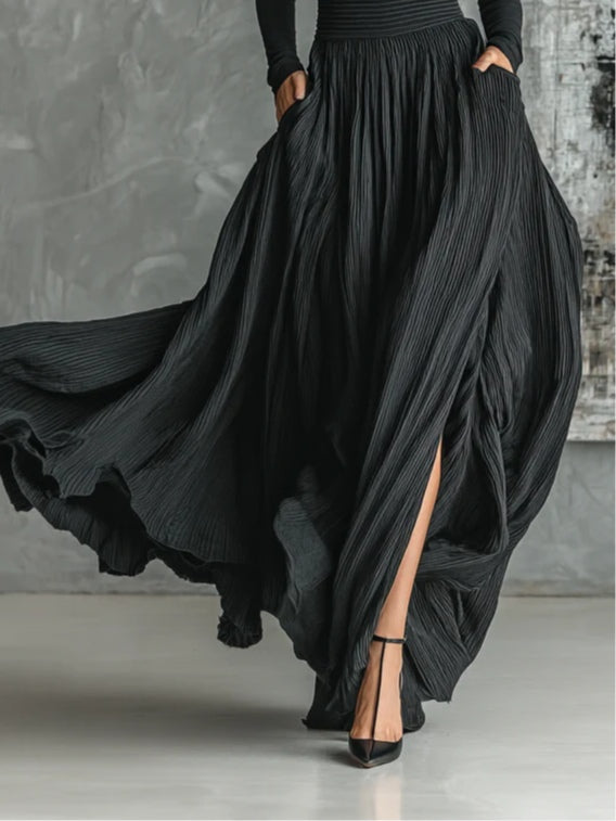 Eva™ - Set Elegante con Gonna Plissettata